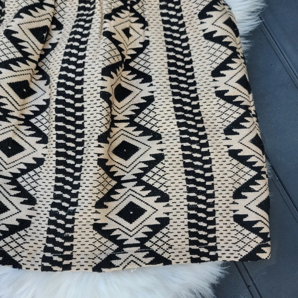 Peek Aztec Print Dress L 10